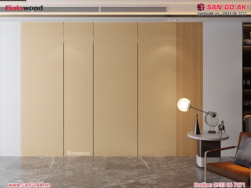 Tấm ốp than tre vân gỗ vàng sồi Galawood G-882